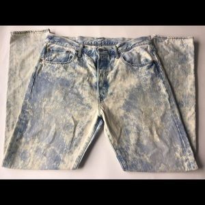 Levi Customized and Tampered 501 Jeans